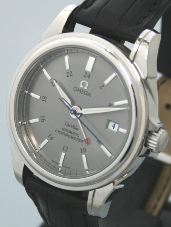 Solgt - Omega Deville GMT, Co-Axial.-23003