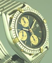 Solgt - Breitling Chronomat Guld/stål automatic-24575