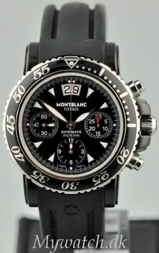 Solgt - Montblanc PVD Flyback automatic - 2010-0