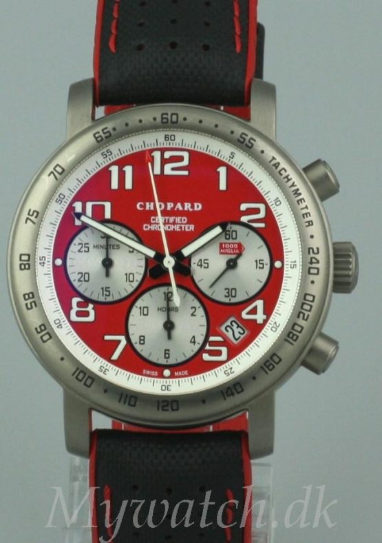 Solgt - Chopard Mille Miglia Chrono Rosso limited - 2008-0