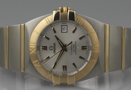 Solgt - Omega Constellation Double Eagle G/S - 2007-26669
